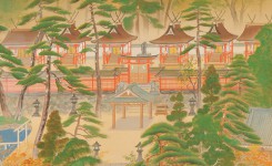 宝来山神社境内図